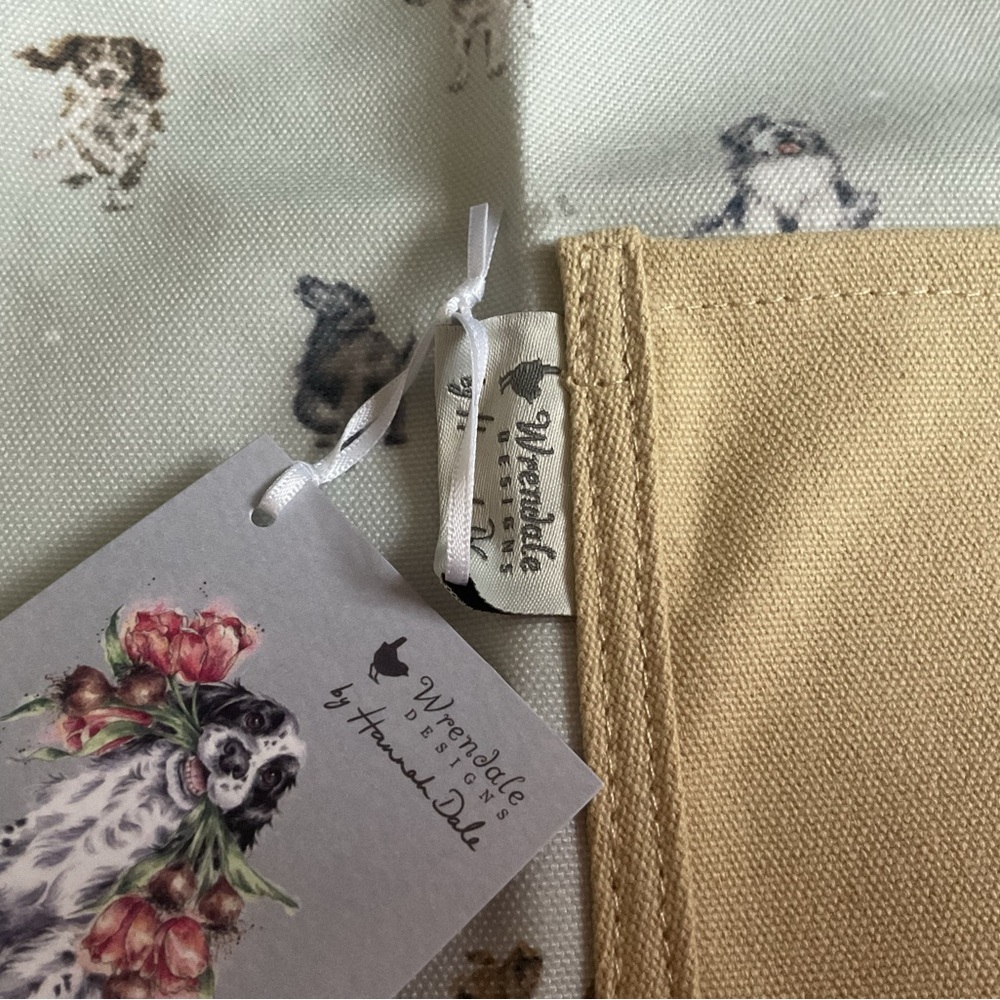 NWT Wrendale Designs Dog Theme Gardening Apron - Picture 8 of 10